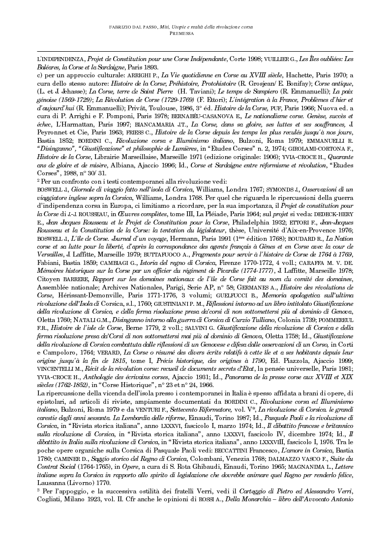 Anteprima della tesi: Miti, utopie e realtà della rivoluzione corsa (1729-1769), Pagina 7