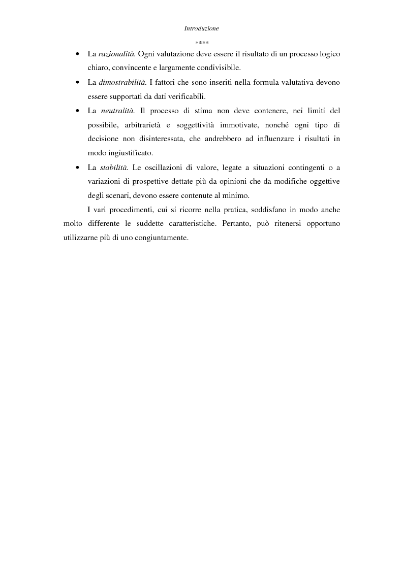 Anteprima della tesi: La valutazione delle aziende: una rassegna dei principali criteri, Pagina 3