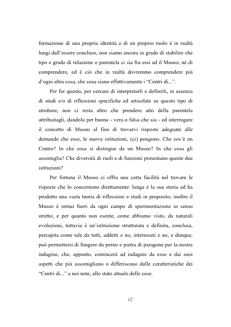 Anteprima della tesi: Dal museo al centro di cultura: l'esperienza del Centre de Cultura Contemporània de Barcelona, Pagina 10