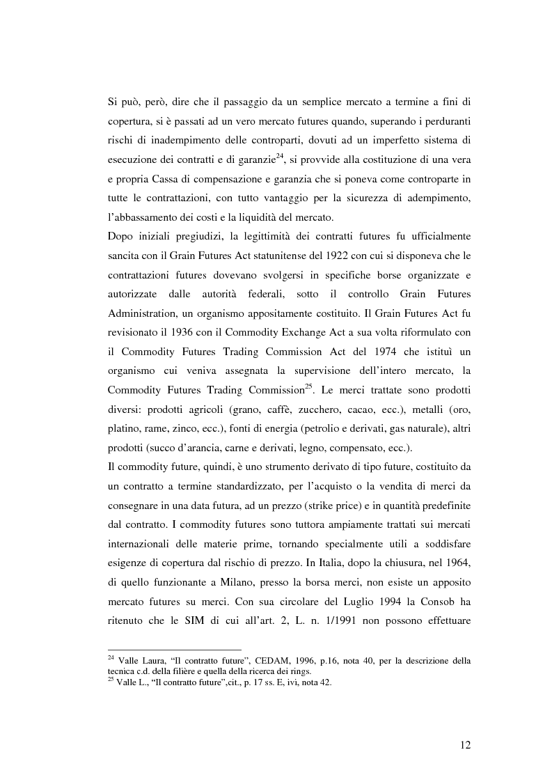 Anteprima della tesi: La disciplina giuridica dei contratti swaps, Pagina 10