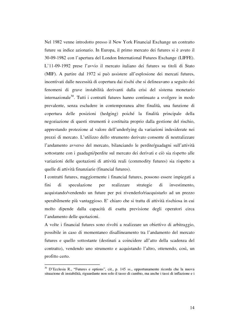 Anteprima della tesi: La disciplina giuridica dei contratti swaps, Pagina 12