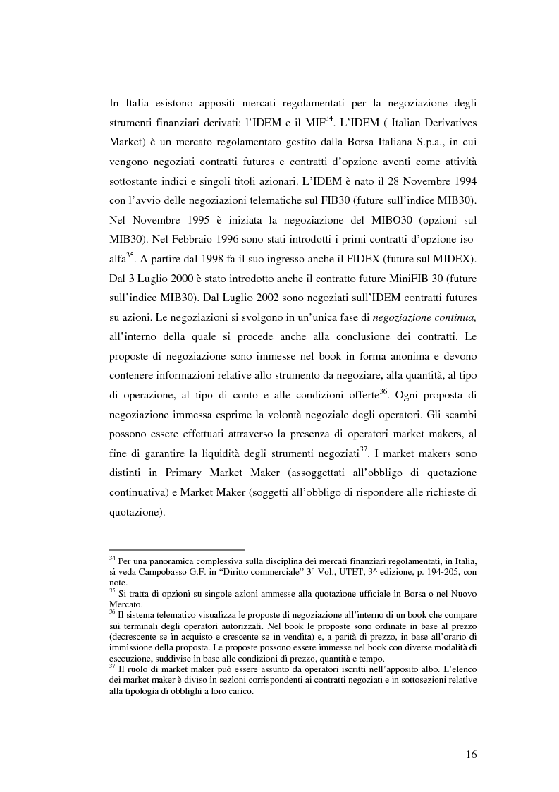 Anteprima della tesi: La disciplina giuridica dei contratti swaps, Pagina 14