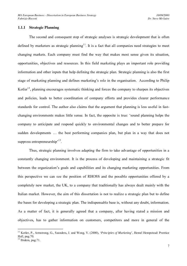 Anteprima della tesi: The market expansion opportunities for a European manufacturing company in a foreign European country: the case of an Italian air conditioning company, RHOSS S.p.A and the market opportunities in the UK, Pagina 10
