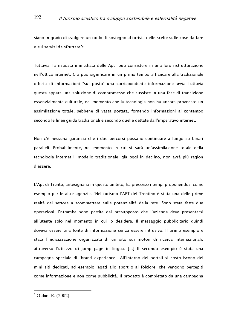 Anteprima della tesi: Il turismo sciistico tra sviluppo sostenibile e esternalità negative, Pagina 12