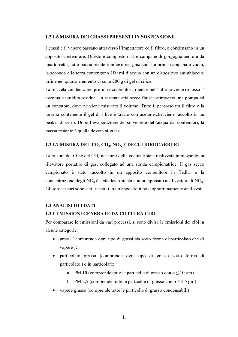 Anteprima della tesi: Abbattimento degli odori nelle cucine industriali, Pagina 11