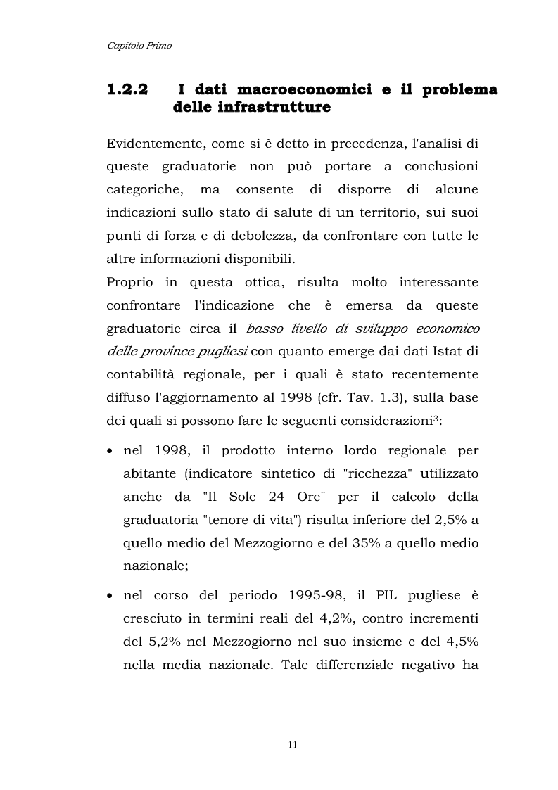 Anteprima della tesi: Dinamiche patrimoniali, finanziarie ed economiche nelle imprese della capitanata, Pagina 12