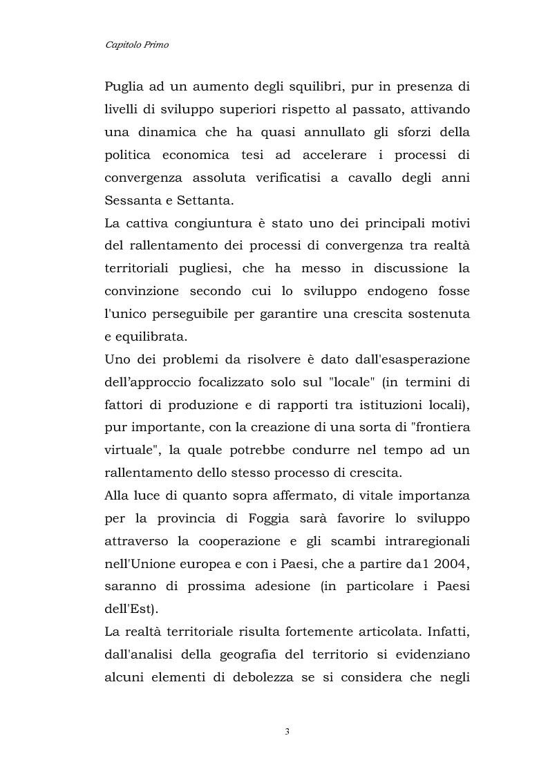 Anteprima della tesi: Dinamiche patrimoniali, finanziarie ed economiche nelle imprese della capitanata, Pagina 4