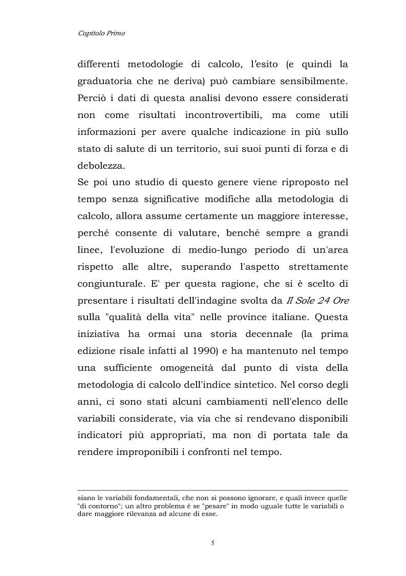 Anteprima della tesi: Dinamiche patrimoniali, finanziarie ed economiche nelle imprese della capitanata, Pagina 6