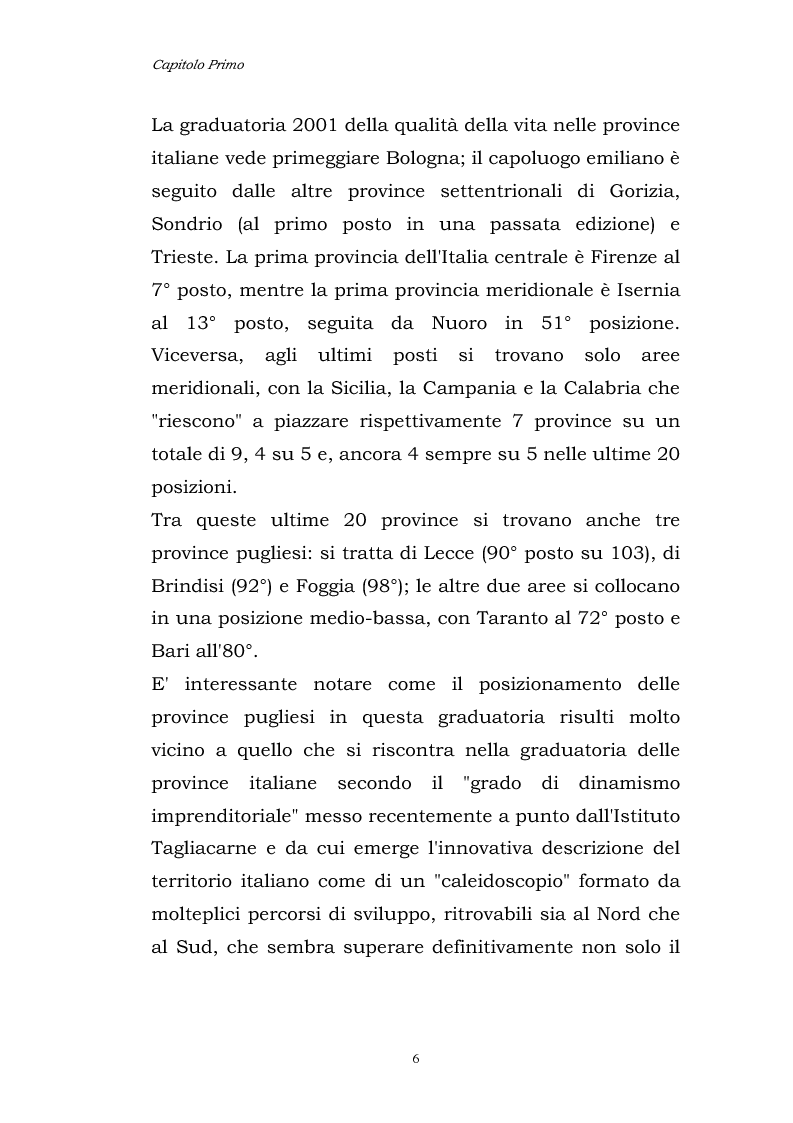Anteprima della tesi: Dinamiche patrimoniali, finanziarie ed economiche nelle imprese della capitanata, Pagina 7