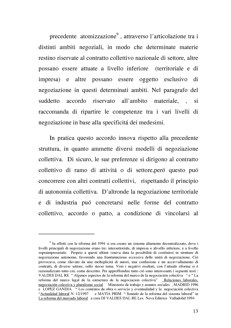 Anteprima della tesi: Ruolo della contrattazione collettiva nella regolazione dei contratti atipici. Una comparazione Spagna-Italia., Pagina 10