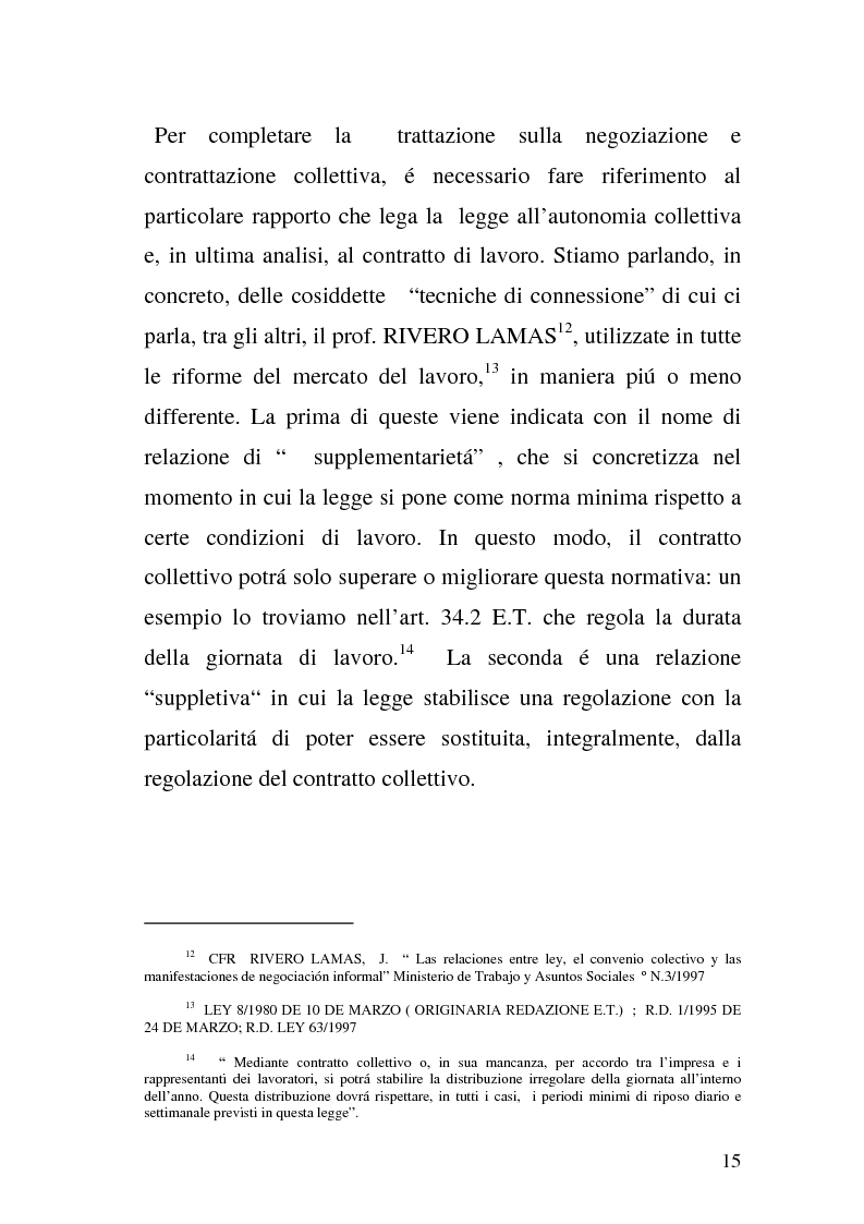 Anteprima della tesi: Ruolo della contrattazione collettiva nella regolazione dei contratti atipici. Una comparazione Spagna-Italia., Pagina 12