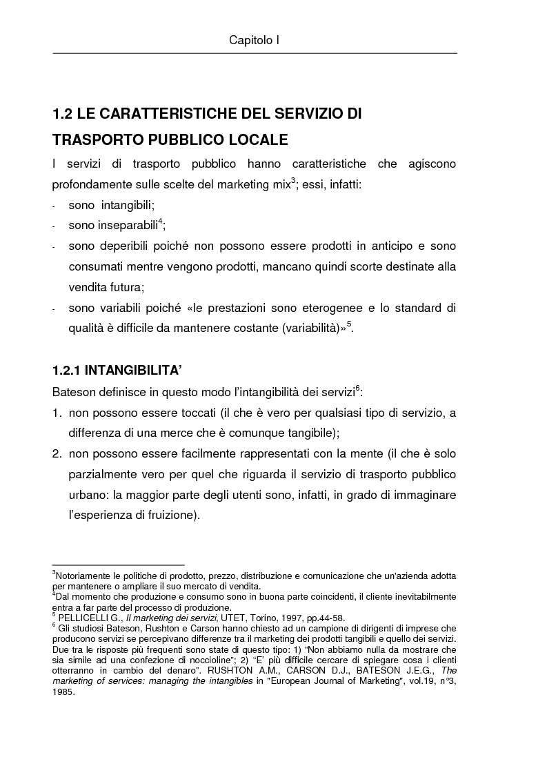 Anteprima della tesi: La comunicazione istituzionale e la gestione delle relazioni esterne nelle aziende pubbliche di trasporto. Il caso ''Brescia Trasporti'', Pagina 11