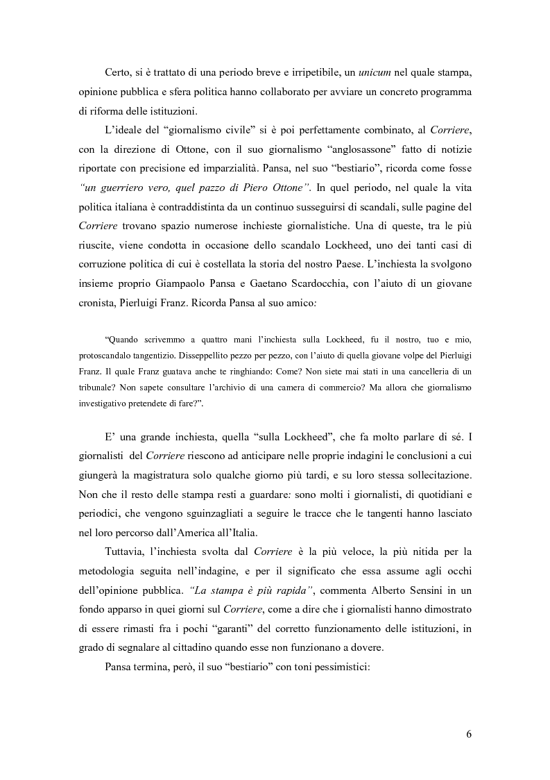 Anteprima della tesi: Il giornalismo investigativo in Italia: il caso Lockheed, Pagina 2