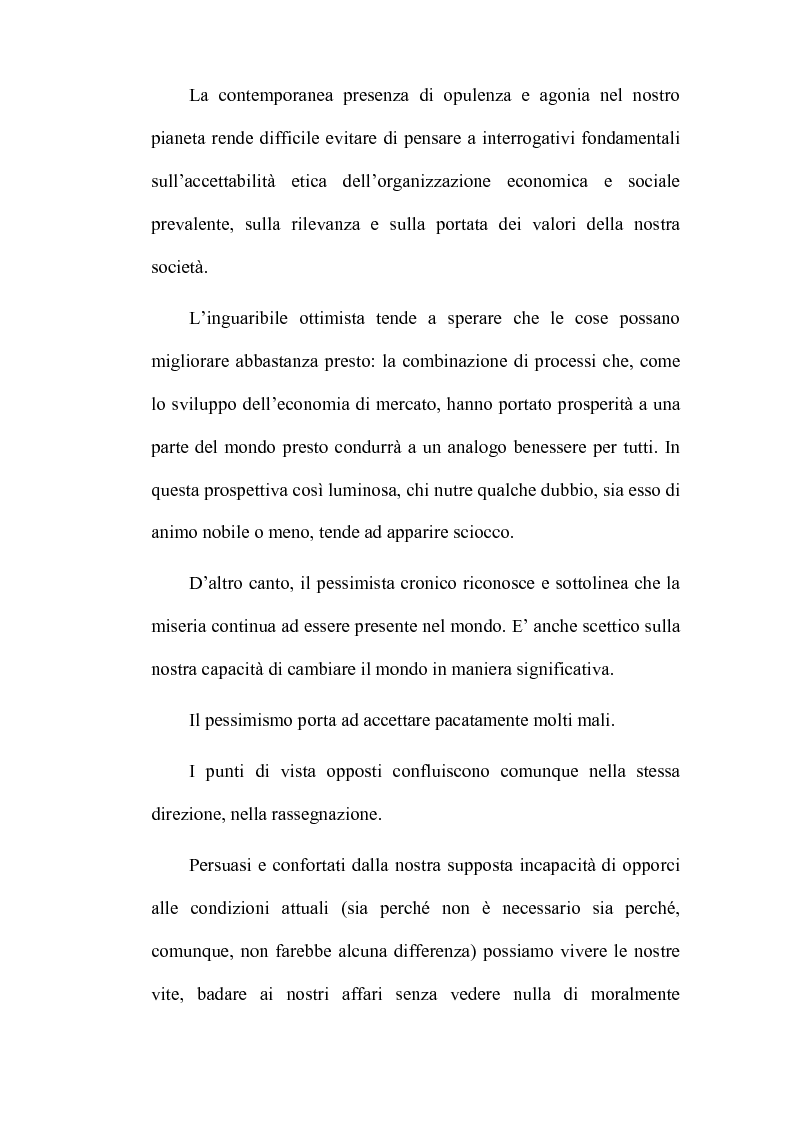 Anteprima della tesi: Il commercio equo e solidale: indagine sugli acquirenti delle ''Botteghe del Mondo'' di Bari e provincia, Pagina 3