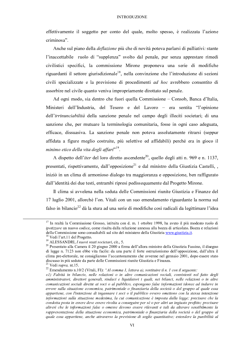 Anteprima della tesi: Il falso in bilancio, Pagina 6
