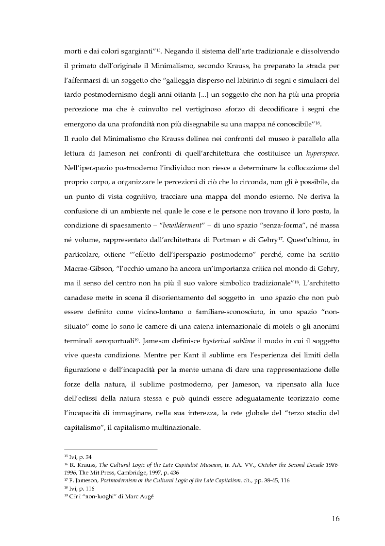 Anteprima della tesi: Il museo postmoderno tra filosofia e pratica culturale, Pagina 13