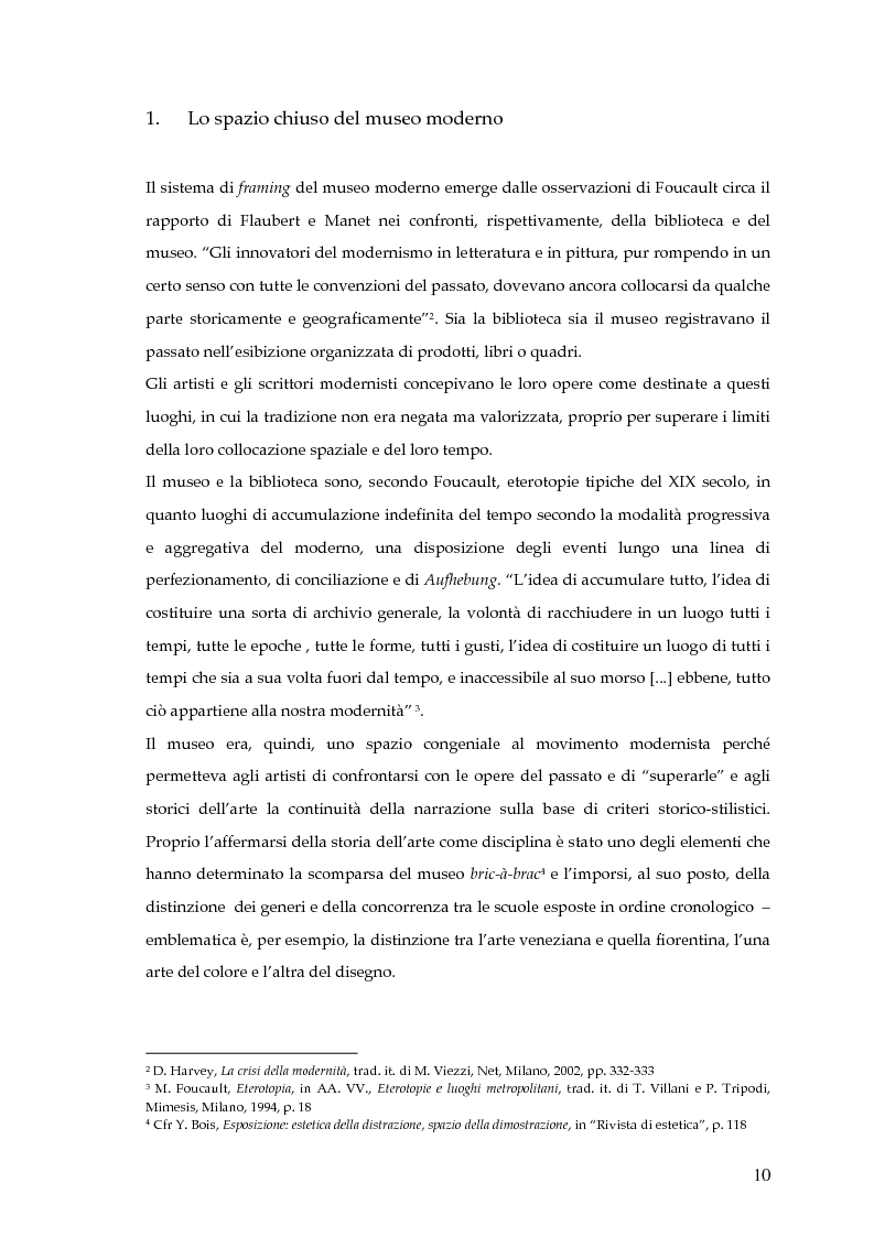 Anteprima della tesi: Il museo postmoderno tra filosofia e pratica culturale, Pagina 7