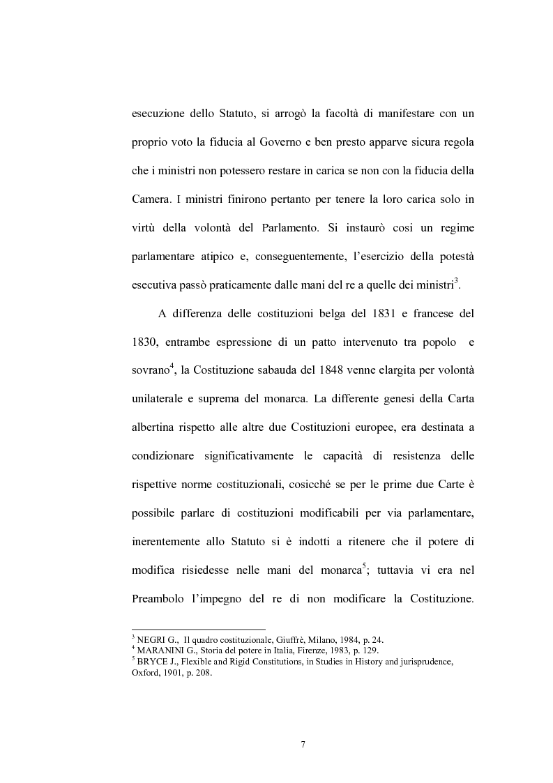 Anteprima della tesi: Riforma del Parlamento e riforme istituzionali, Pagina 5