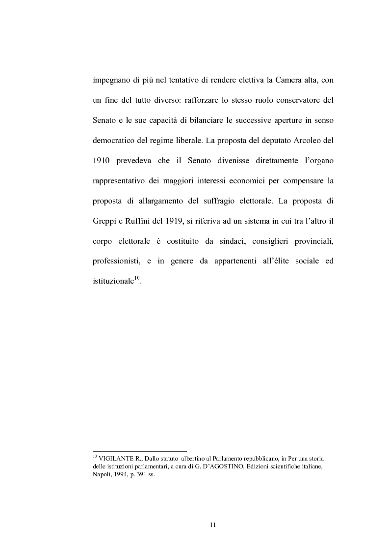 Anteprima della tesi: Riforma del Parlamento e riforme istituzionali, Pagina 9