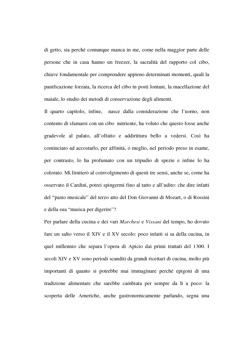 Anteprima della tesi: Mangiare e bere nel Medioevo: valenza sociale, economica, culturale e religiosa del cibo anche attraverso i ricettari, Pagina 5