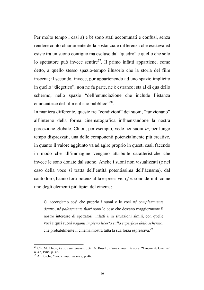 Anteprima della tesi: L'interazione suono-immagine nel cinema di Nanni Moretti, Pagina 12