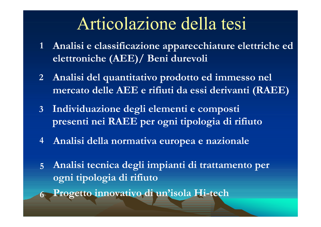 Anteprima della tesi: Il trattamento dei rifiuti da apparecchiature elettriche ed elettroniche (RAEE) verso una piattaforma ecologica, Pagina 2
