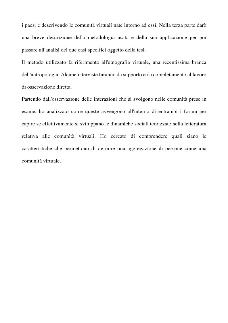 Anteprima della tesi: Real Tv e forum on line, Pagina 6