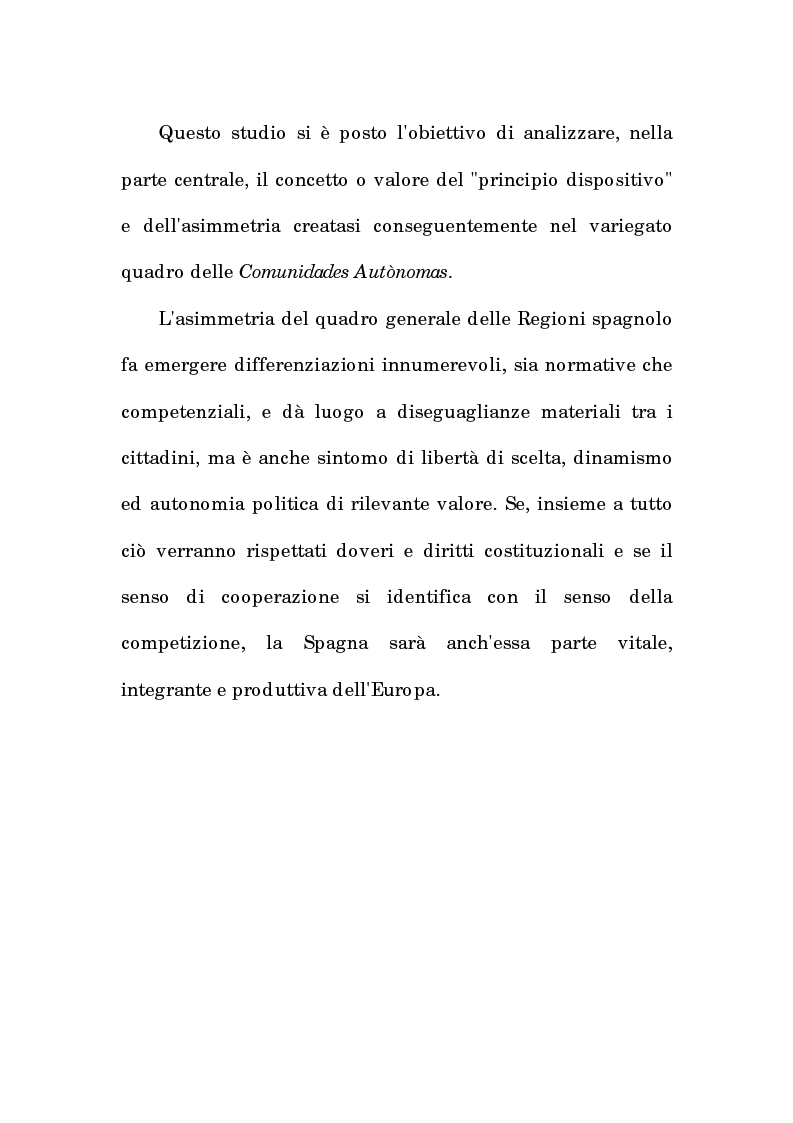 Anteprima della tesi: Asimmetria e flessibilità nel sistema regionale spagnolo, Pagina 3