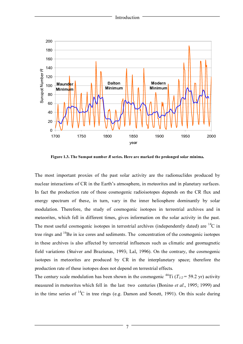 Anteprima della tesi: Influence of solar activity variations on the interplanetary space, Pagina 5
