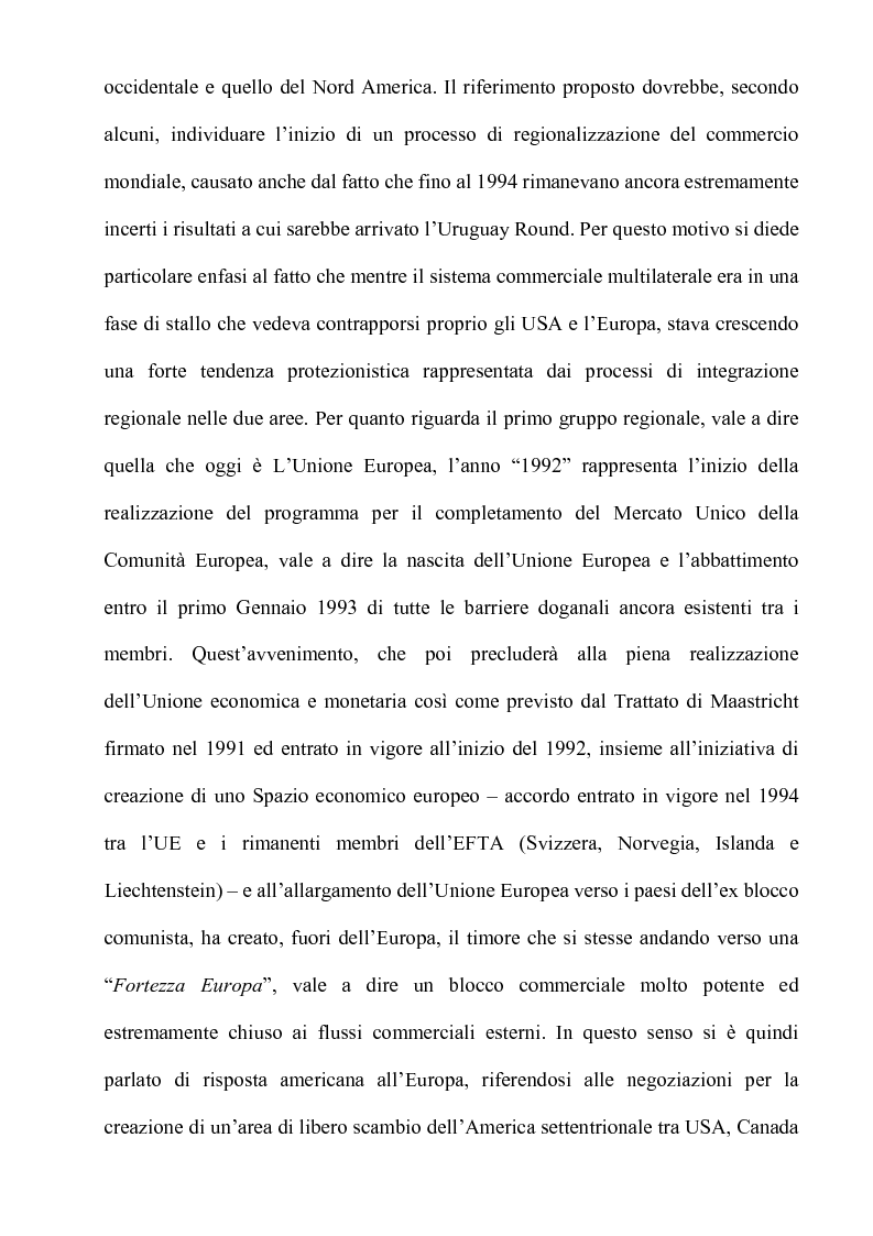 Anteprima della tesi: Globalizzazione: l'integrazione economica, la distribuzione, le politiche economiche, la tecnologia, Pagina 11