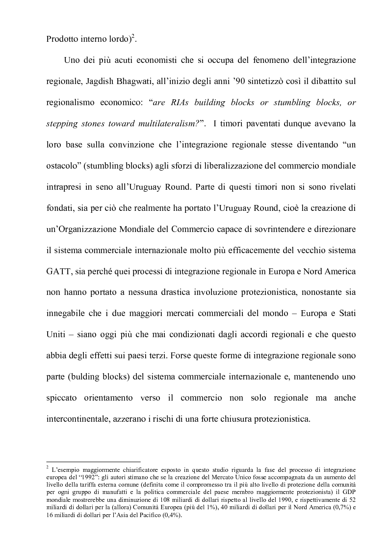 Anteprima della tesi: Globalizzazione: l'integrazione economica, la distribuzione, le politiche economiche, la tecnologia, Pagina 13