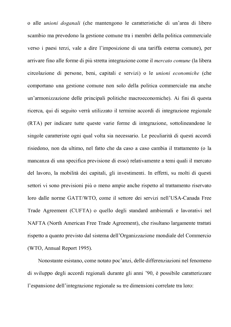 Anteprima della tesi: Globalizzazione: l'integrazione economica, la distribuzione, le politiche economiche, la tecnologia, Pagina 8