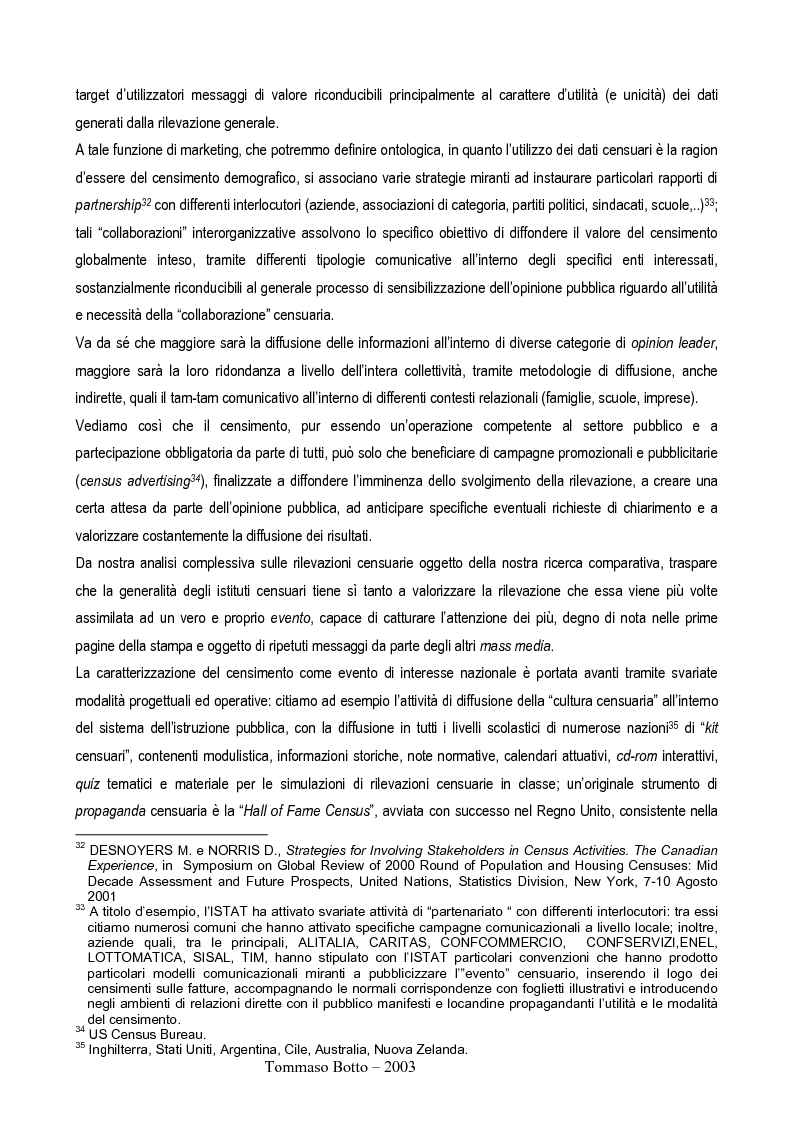 Anteprima della tesi: Le relazioni pubbliche come funzione di census management: analisi comparativa di quindici esperienze censuarie, Pagina 15