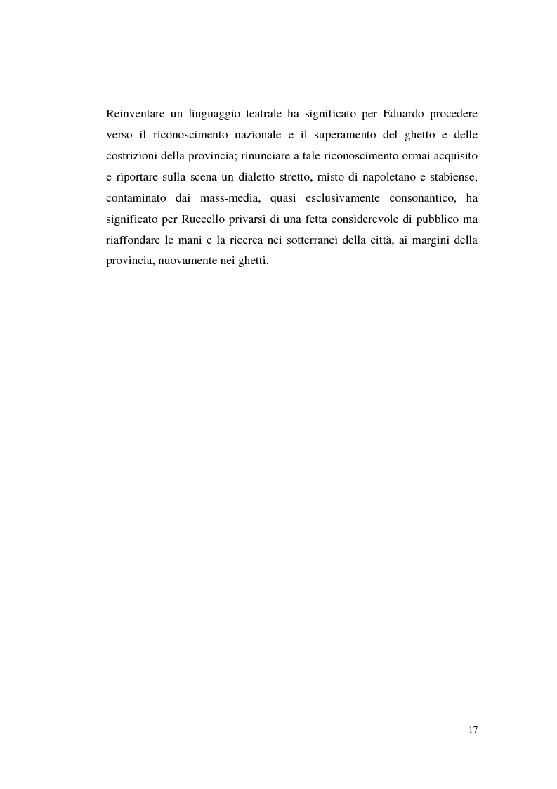 Anteprima della tesi: Il teatro di Annibale Ruccello: mass media come nuovi attori, Pagina 13