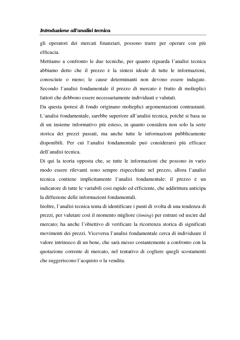 Anteprima della tesi: L'analisi tecnica attraverso il trading system e il decision support system. Uno studio pratico di alcuni titoli azionari, Pagina 15