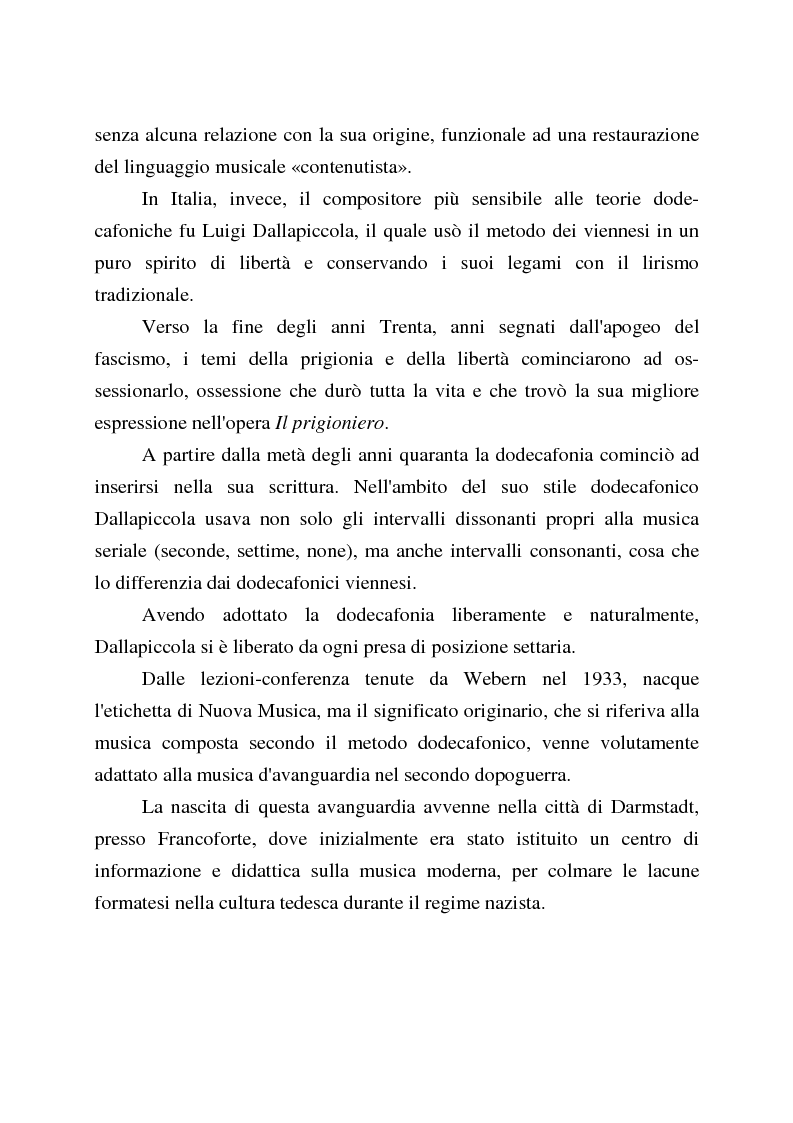 Anteprima della tesi: Percezione e recezione della ''Nuova Musica'' in Italia nel secondo dopoguerra, Pagina 3