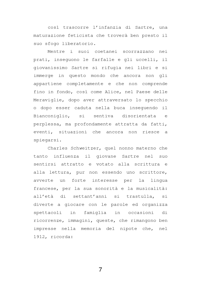 Anteprima della tesi: Esistenzialismo e ateismo in Jean Paul Sartre, Pagina 4