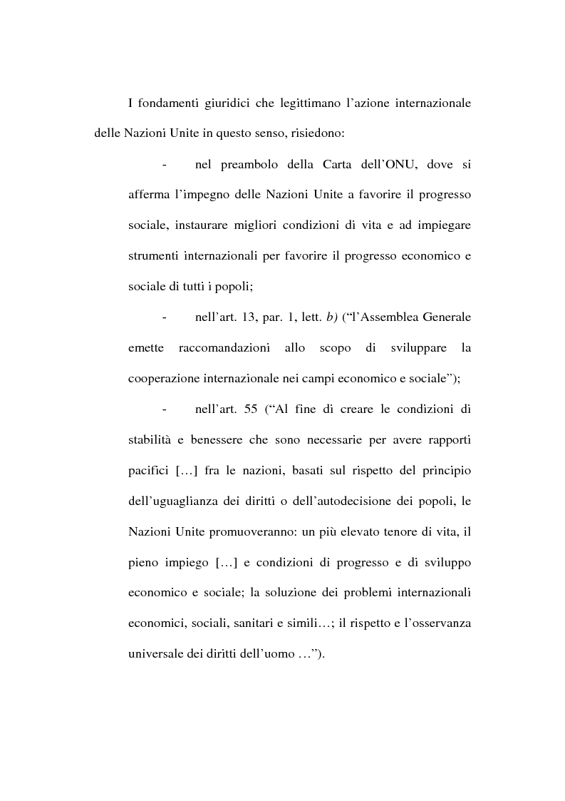 Anteprima della tesi: La globalizzazione dei mercati e il lavoro minorile alla luce della normativa internazionale in materia di diritti dell'uomo, Pagina 5