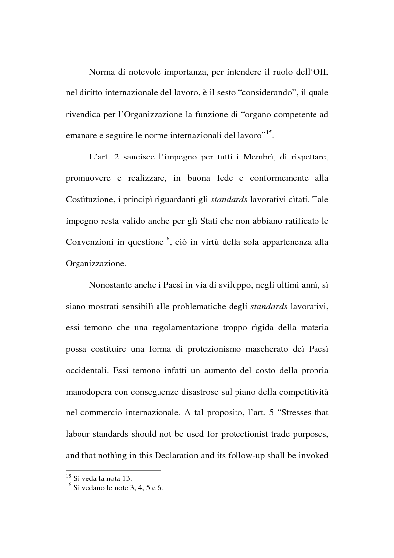 Anteprima della tesi: La globalizzazione dei mercati e il lavoro minorile alla luce della normativa internazionale in materia di diritti dell'uomo, Pagina 8
