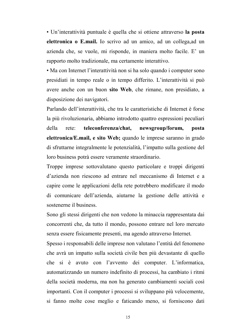 Anteprima della tesi: Innovazione tecnologica: mutamento dei fabbisogni formativi e nuovi profili professionali, Pagina 11