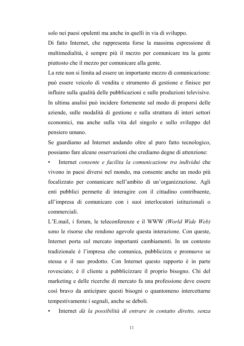 Anteprima della tesi: Innovazione tecnologica: mutamento dei fabbisogni formativi e nuovi profili professionali, Pagina 7