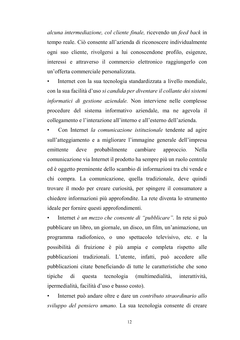 Anteprima della tesi: Innovazione tecnologica: mutamento dei fabbisogni formativi e nuovi profili professionali, Pagina 8