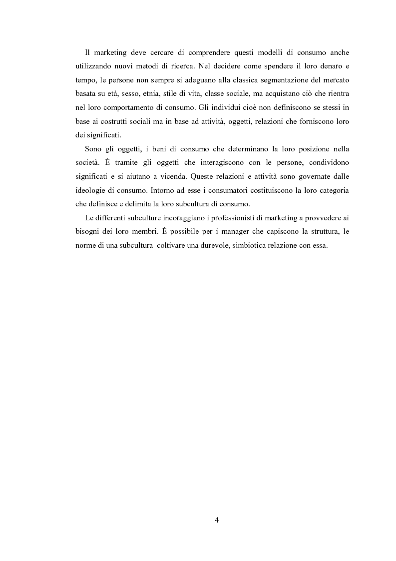 Anteprima della tesi: Gli sport estremi. Analisi teorica ed empirica del comportamento del consumatore, Pagina 2