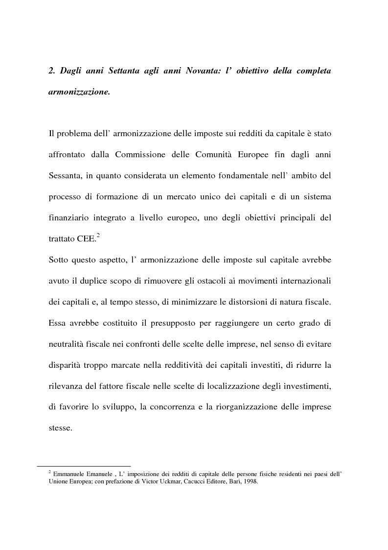 Anteprima della tesi: L'armonizzazione fiscale europea, Pagina 9