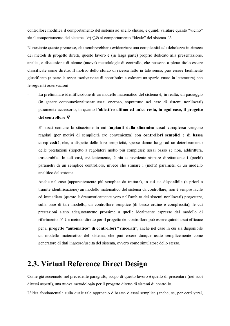 Anteprima della tesi: Identificazione e controllo non-lineare mediante tecniche di tipo parametrico, Pagina 12