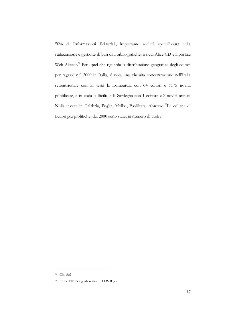 Anteprima della tesi: Il libro per l'infanzia. Editori, lettori, esperienze siciliane, Pagina 15