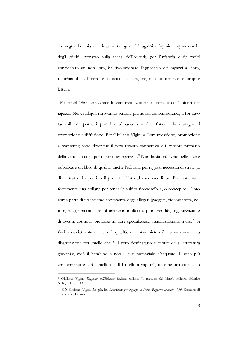 Anteprima della tesi: Il libro per l'infanzia. Editori, lettori, esperienze siciliane, Pagina 6