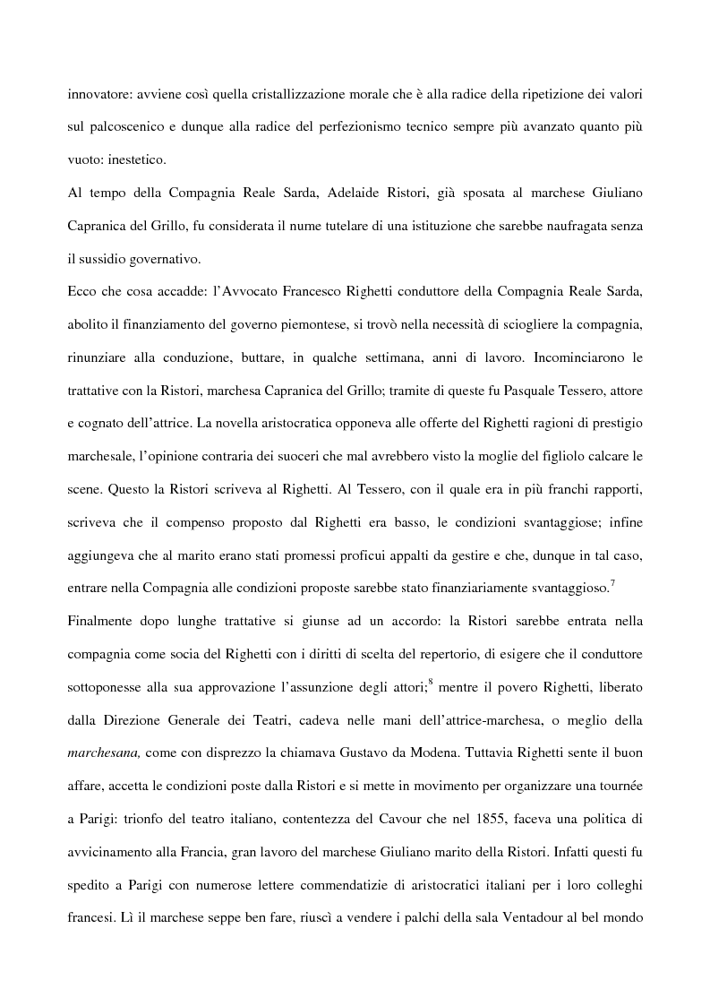 Anteprima della tesi: Maria Antonietta di Paolo Giacometti. Storia di una drammaturgia, Pagina 10
