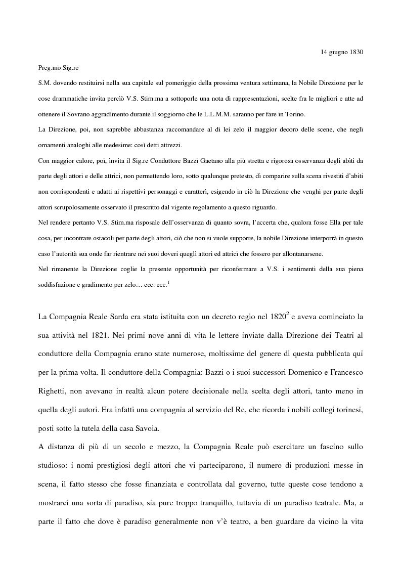 Anteprima della tesi: Maria Antonietta di Paolo Giacometti. Storia di una drammaturgia, Pagina 3