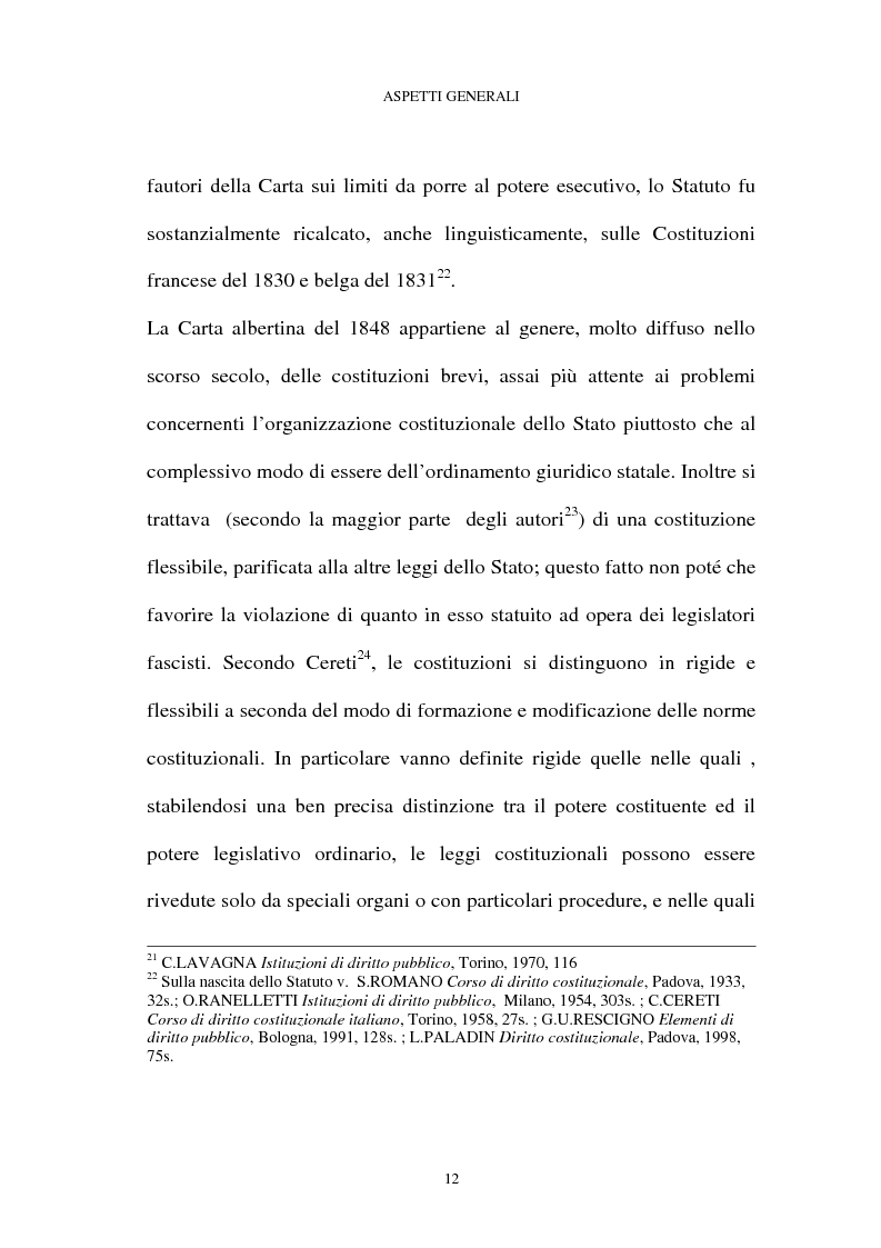 Anteprima della tesi: Le restrizioni della libertà di manifestazione del pensiero nel periodo fascista: la disciplina della stampa e delle radiodiffusioni circolari, Pagina 11
